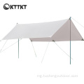 Orana ivelany sy ny fiavian'ny masoandro hexagonal Square Canopy